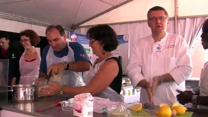 Pâtisserie au programme de l'atelier cuisine...