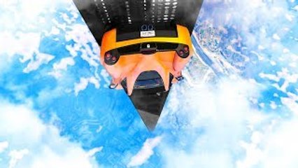 KWEBBELKOP-SPACE TO EARTH RAMP! (GTA 5 Race)