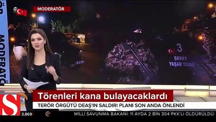 Terör örgütü DEAŞ törenleri kana bulayacaktı, son anda böyle önlendi