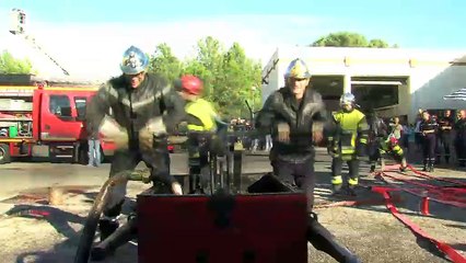 La bataille d'eau...