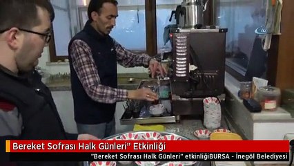Bereket Sofrası Halk Günleri" Etkinliği