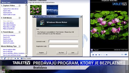 PREDÁVAJÚ PROGRAM, KTORÝ JE BEZPLATNÝ