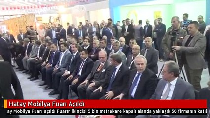 Hatay Mobilya Fuarı Açıldı