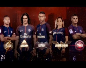 Neymar and co. pose as superheroes in Justice League promo