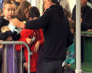 La réaction de Stéphane Mazet, co-organisateur de cette nouvelle patinoire