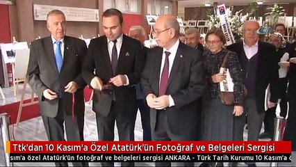 Ttk'dan 10 Kasım'a Özel Atatürk'ün Fotoğraf ve Belgeleri Sergisi