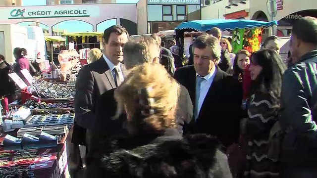 Quand l'équipe Borelli (UMP) croise Mersali (FdG), Ydé (FN) et Morbelli (PS), ambiances