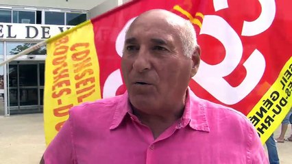 Yvan Chafiol de la CGT réagit face à la situation de la cadre municipale