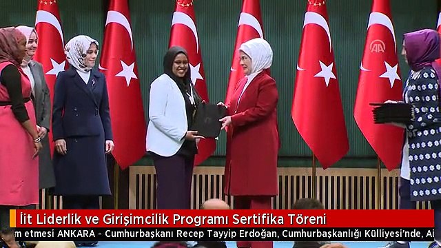İit Liderlik ve Girişimcilik Programı Sertifika Töreni