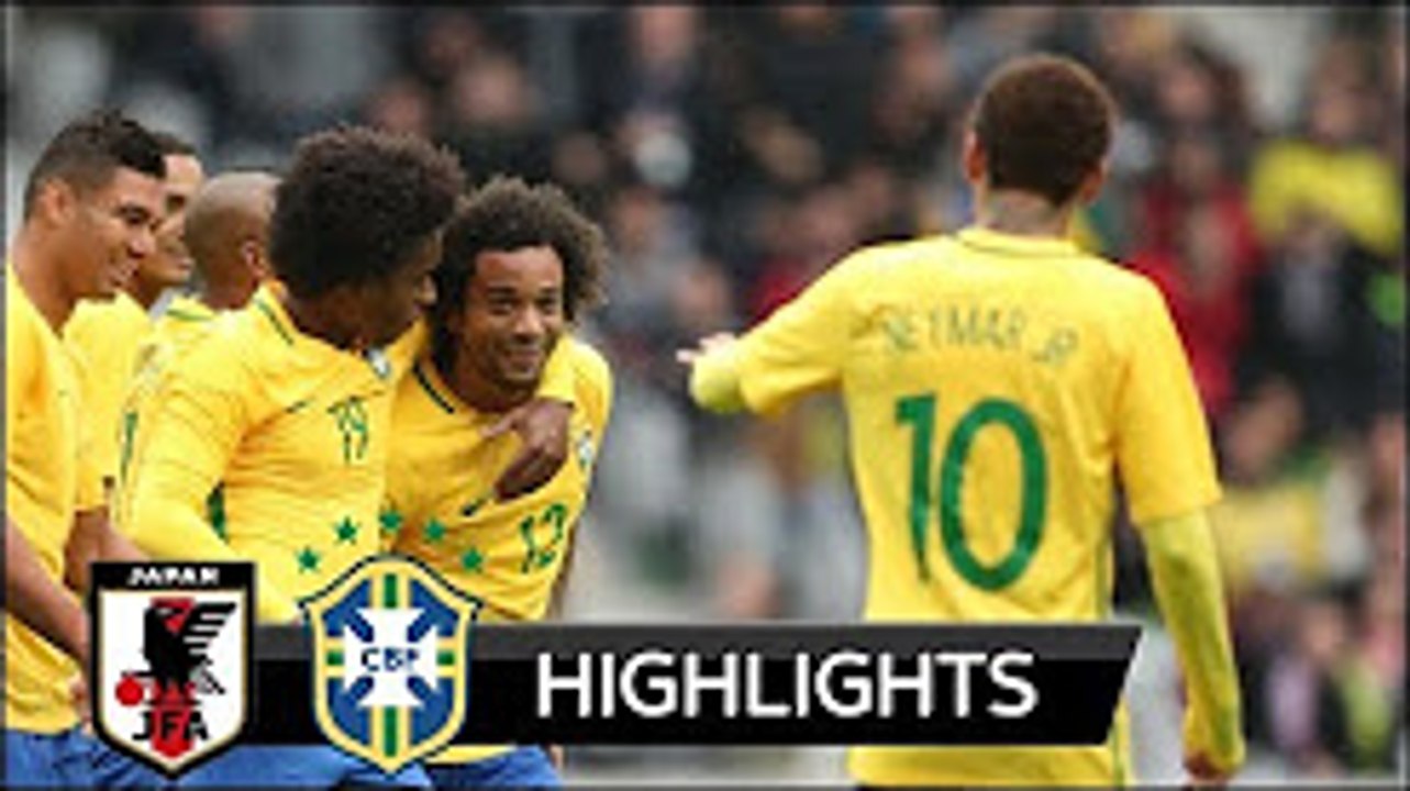 Japan vs Brazil 1-3 - All Goals & Extended Highlights - Friendly 10_11_2017 HD