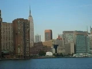 Vue de manhattan du bateau
