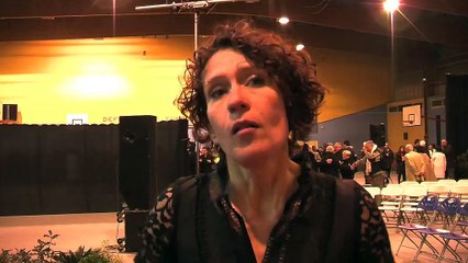 Béatrice Aliphat revient sur trois grands thèmes abordés dans son discours.