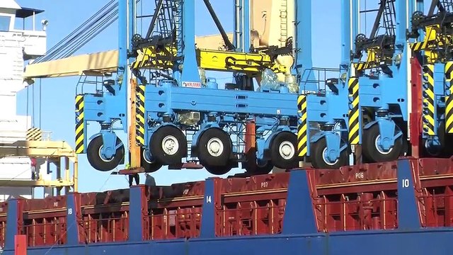 Assistez au déchargement, comme si vous y étiez.