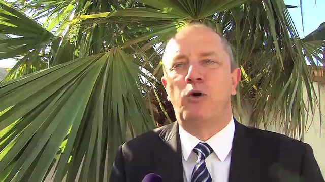 Philippe Maurizot au micro d'Ulrich Téchené