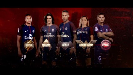 PSG - Les joueurs parisiens rejoignent la Justice League