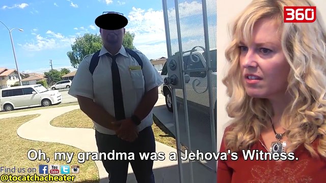 Kapet mat deshmitari i jehovait, i shkon ne shpi, por perfundojne duke kryer marredhenie (360video)