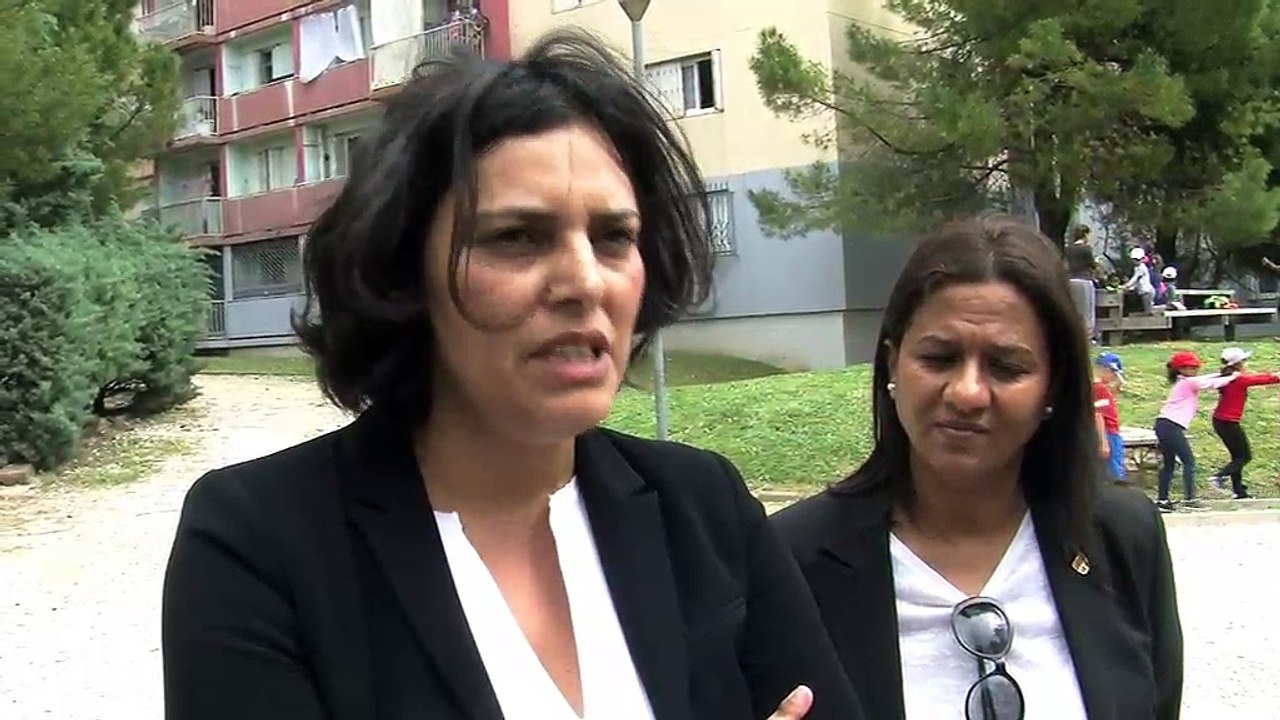 La secrétaire d'Etat chargée de la politique de la Ville était hier en déplacement à Vitrolles.