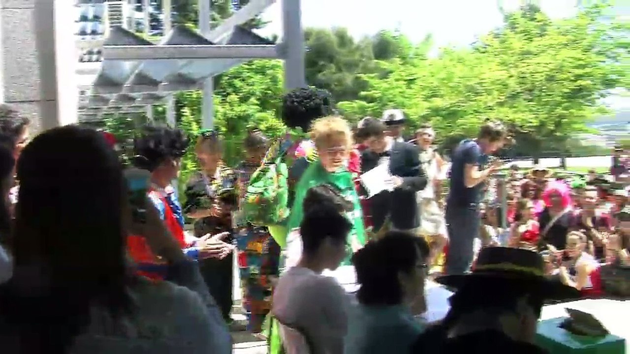 à coté des élèves et des profs de Lurçat, High School Musical c'est du ...chocolat !