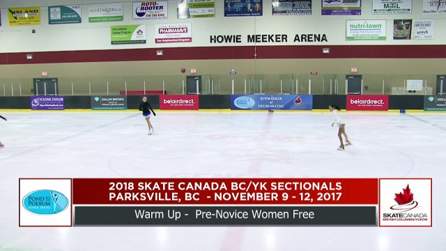 Pre Novice Women - Free Program (Part 1) - 2018 Skate Canada BC/YK Sectional Championships - Parksville, BC (19)