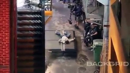 Tom Hardy stunt on VENOM The Movie