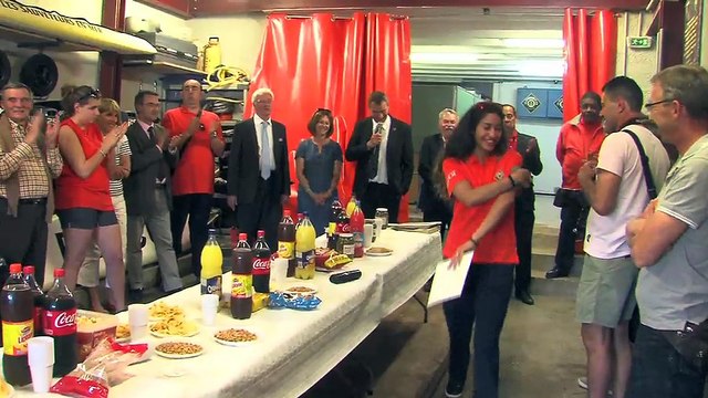 Patrick Cuillière au micro d'Ulrich Téchené