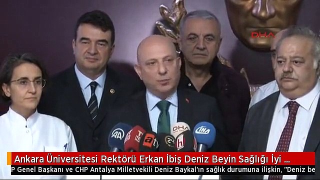 Ankara Üniversitesi Rektörü Erkan İbiş Deniz Beyin Sağlığı İyi Yolda