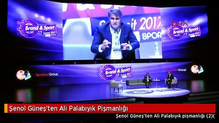 Şenol Güneş'ten Ali Palabıyık Pişmanlığı