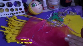 DIY Como Hacer Fofucha Princesa Rapunzel