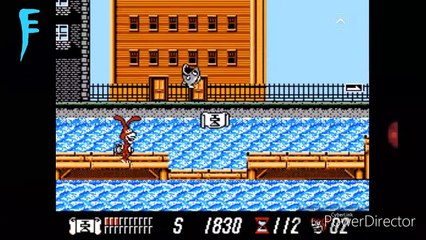 Yo Noid! NES Level 1 + pizza contest Gameplay No commentary and No death