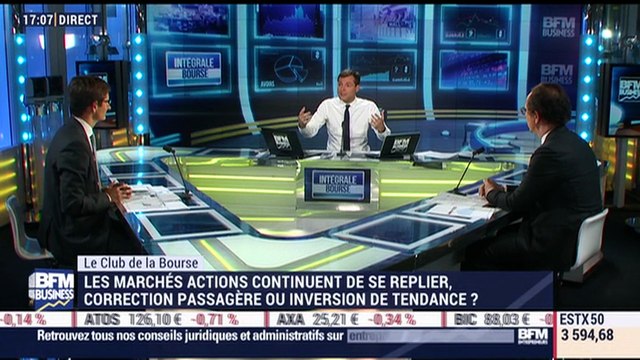 Le Club de la Bourse: Romain Boscher, Olivier de Berranger et Alexandre Baradez - 10/11