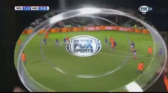 1-0 Guus Til Goal UEFA Euro U21 Qual. Group 4 -10.11.2017 Holland U21 1-0 Andorra U21