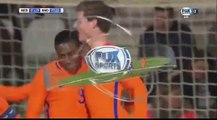 2-0 Sam Lammers Goal UEFA  Euro U21 Qual.  Group 4 - 10.11.2017 Holland U21 2-0 Andorra U21