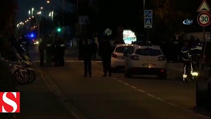 Fransa'da araç öğrencileri ezdi