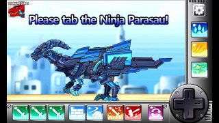 Dino Robot Ninja Parasau Corps - Full Game Play - 1080 HD