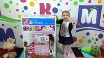 Кухня игрушечная с приборами Степ2 распаковка детской кухни игрушки Step 2 kitchen rise and shine