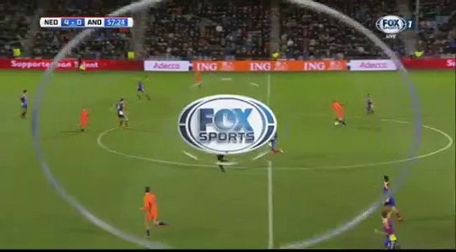 4-0 Oussama Idrissi Goal UEFA Euro U21 Qual. Group 4 - 10.11.2017 Holland U21 4-0 Andorra U21