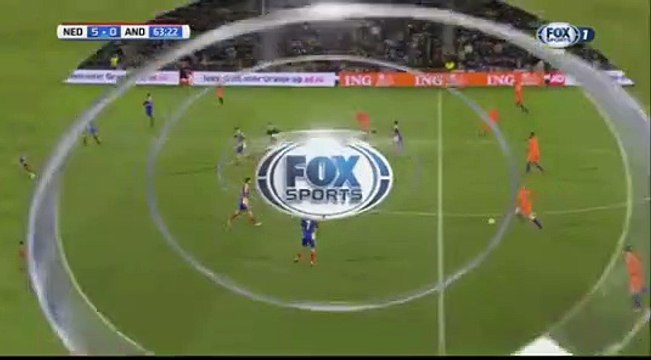 5-0 Richairo Zivkovic Goal UEFA Euro U21 Qual. Group 4 - 10.11.2017 Holland U21 5-0 Andorra U21