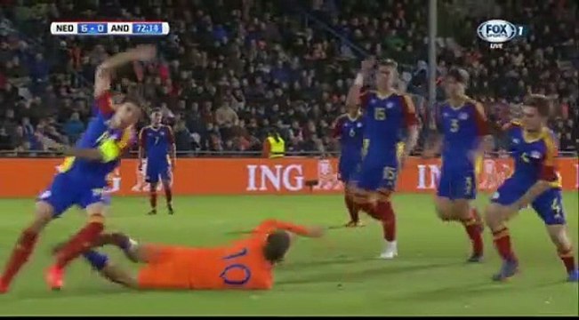 7-0 Frenkie de Jong Penalty Goal UEFA Euro U21 Qual. Group 4 - 10.11.2017 Holland U21 7-0...