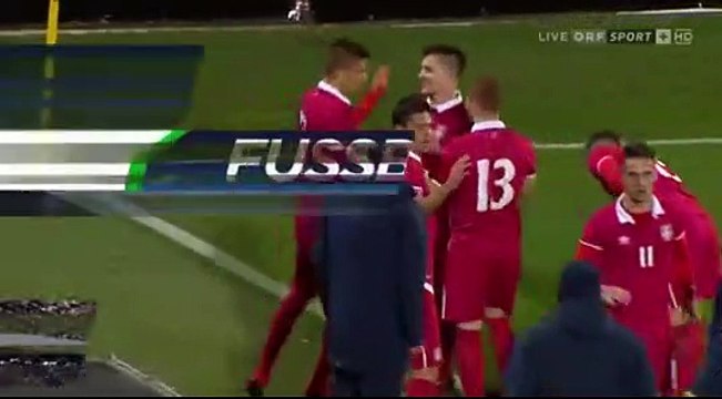 1-3 Luka Ilić Goal UEFA Euro U21 Qual. Group 7 - 10.11.2017 Austria U21 1-3 Serbia U21