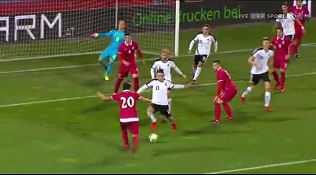 1-2 Luka Jović Penalty Goal UEFA Euro U21 Qual. Group 7 - 10.11.2017 Austria U21 1-2 Serbia U21