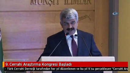 9. Cerrahi Araştırma Kongresi Başladı