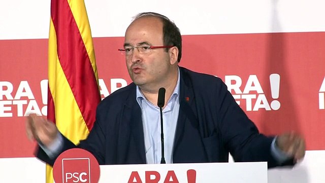 Miquel Iceta presenta la candidatura del PSC per les eleccions del 21-D