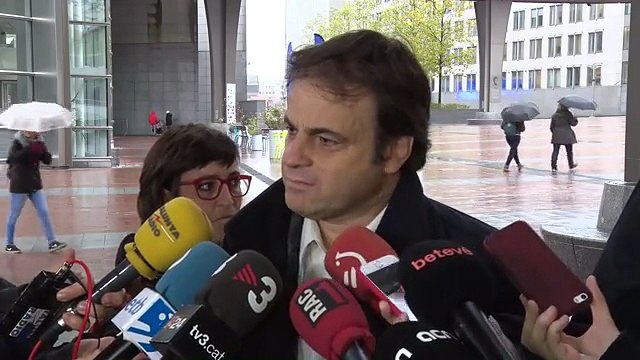 El quart tinent de batlle de Barcelona, Jaume Asens, explica la trobada amb el president Puigdemont a Brussel·les