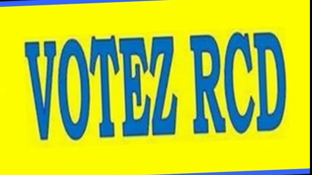 Votez RCD - إنتخب للأرسيدي