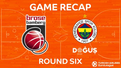 Highlights: Brose Bamberg - Fenerbahce Dogus Istanbul