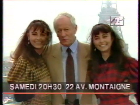 Antenne 2 - 18 Septembre 1987 - Bande annonce, speakerine, fermeture antenne
