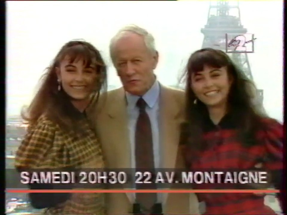 Antenne 2 - 18 Septembre 1987 - Bande annonce, speakerine, fermeture antenne