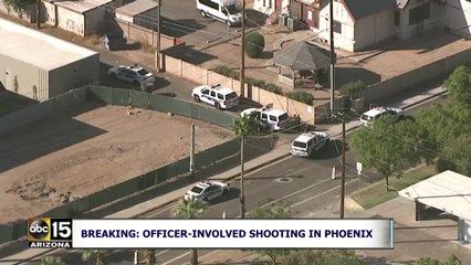Suspect dead in Phoenix officer-invovled shooting