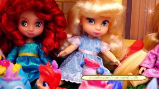 Disney Princesses Toddlers Go to School - Disney Animators Toys & Dolls Family Fun Playtime for Kids