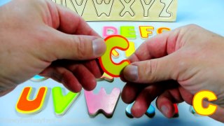 play doh Alphabet learning ★ play doh ABC ★ Letters for kids ✔